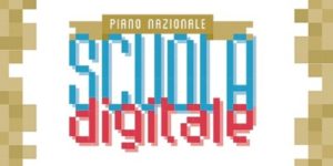 Scritta Piano Nazionale Scuola Digitale