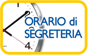 Orario di segreteria