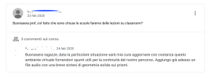 mail inizio pandemia