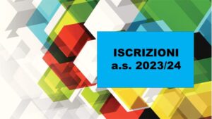 Immagine iscrizioni a.s. 2023 - 2024