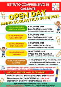 Open day Galbiate 24/25