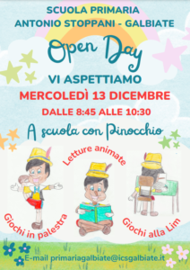 primaria galbiate open day